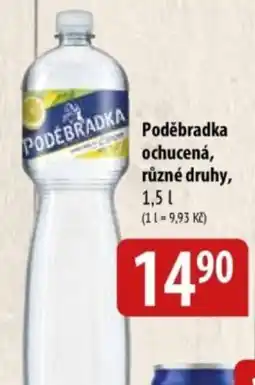 Bala Poděbradka ochucená nabídka