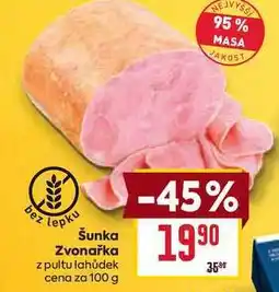 Billa Šunka Zvonařka z pultu lahůdek cena za nabídka