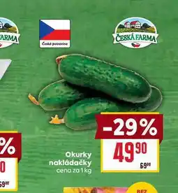 Billa Okurky nakládačky cena za nabídka