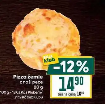 Billa Pizza žemle z naší pece nabídka