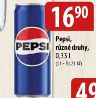 Bala Pepsi nabídka