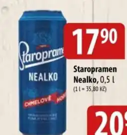 Bala Staropramen Nealko nabídka