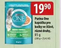 Bala Purina One kapsička pro kočky ve šťávě nabídka