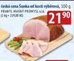 Bala Česká cena šunka od kosti výběrová nabídka