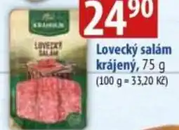 Bala Lovecký salám krájený nabídka