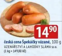 Bala Česká cena Špekáčky vázané nabídka