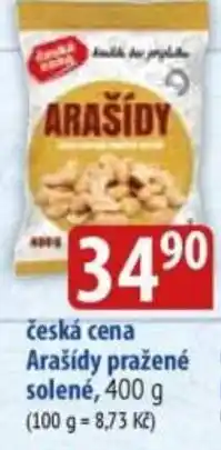 Bala Česká cena Arašídy pražené solené nabídka