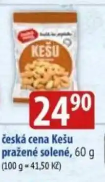 Bala Česká cena Kešu pražené solené nabídka