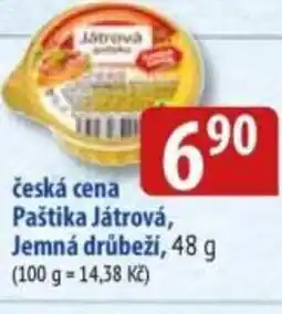 Bala Česká cena Paštika Játrová, Jemná drůbeží nabídka