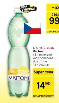 Tesco Mattoni nabídka