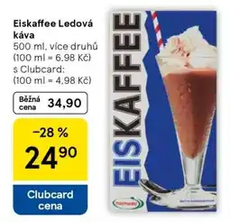 Tesco Eiskaffee ledová káva nabídka