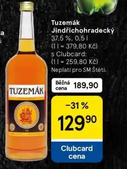Tesco TUZEMÁK JINDŘICHOHRADECKÝ nabídka