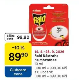 Tesco Raid Nástaha na mravence nabídka