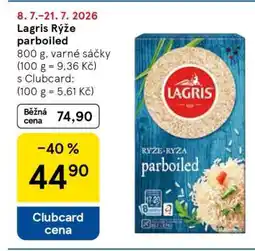 Tesco Lagris rýže parboiled nabídka