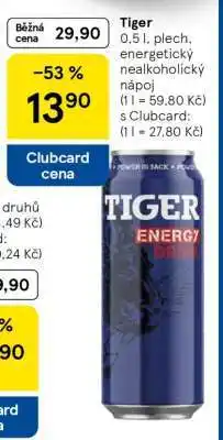 Tesco Tiger nabídka