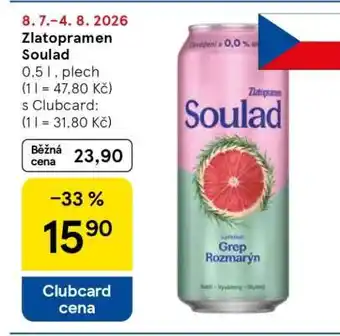 Tesco Zlatopramen Soulad nabídka