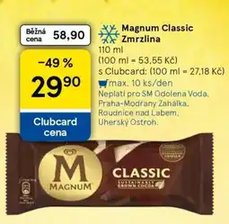 Tesco Magnum Classic zmrzlina nabídka