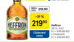 Tesco Heffron Dubai Chocolate nabídka