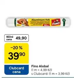 Tesco Fino Alobal nabídka