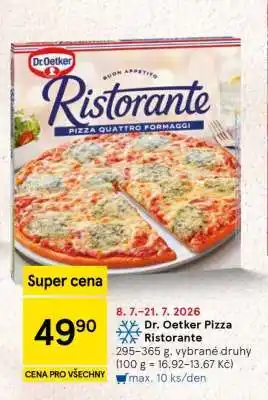 Tesco Dr. Oetker Pizza Ristorante nabídka