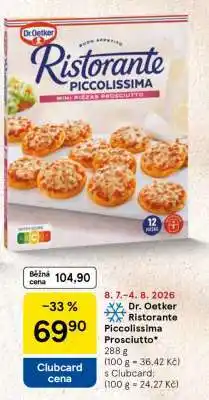 Tesco Dr. Oetker Ristorante Piccolissima Prosciutto nabídka
