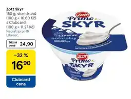 Tesco ZOTT SKYR nabídka