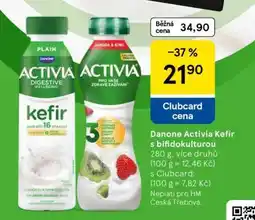 Tesco Danone Activia Kefír s bifidokulturou nabídka