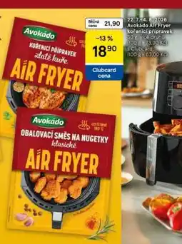 Tesco Avokádo Air Fryer kořenicí přípravek nabídka
