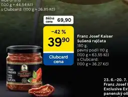 Tesco FRANZ JOSEF KAISER SUŠENÁ RAJČATA nabídka