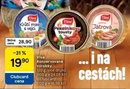 Tesco Viva Konzervované výrobky nabídka