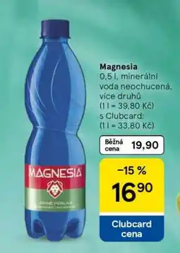 Tesco Magnesia nabídka