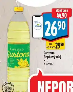 Albert Gustona Řepkový olej nabídka