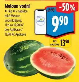 Albert MELOUN VODNÍ nabídka