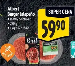 Albert Albert Burger Jalapeño nabídka