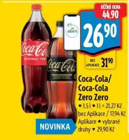 Albert Coca-Cola/Coca-Cola Zero Zero nabídka