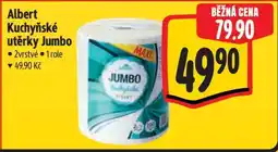 Albert Albert Kuchyňské utěrky jumbo nabídka