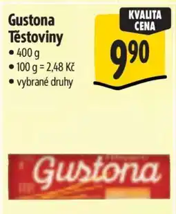 Albert Gustona Těstoviny nabídka