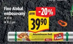 Albert FINO Alobal embosovaný nabídka