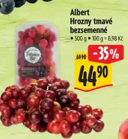 Albert Albert Hrozny tmavé bezsemenné nabídka