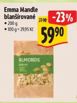 Albert Emma Mandle blanšírované nabídka