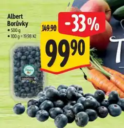 Albert Albert Borůvky nabídka