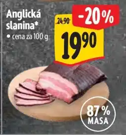 Albert Anglická slanina nabídka