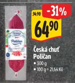 Albert Česká chuť Poličan nabídka