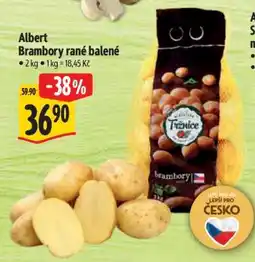 Albert Albert Brambory rané balené nabídka