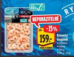 Albert Krevety loupané nabídka