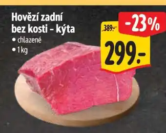 Albert Hovězí zadní bez kosti – kýta nabídka