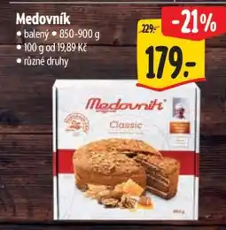 Albert Medovník nabídka