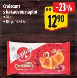Albert Croissant s kakaovou náplní nabídka