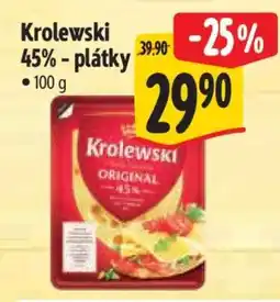 Albert Krolewski 45% plátky nabídka