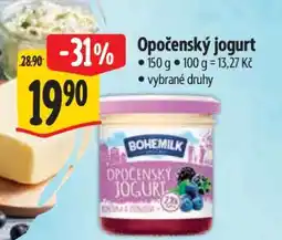 Albert Opočenský jogurt nabídka